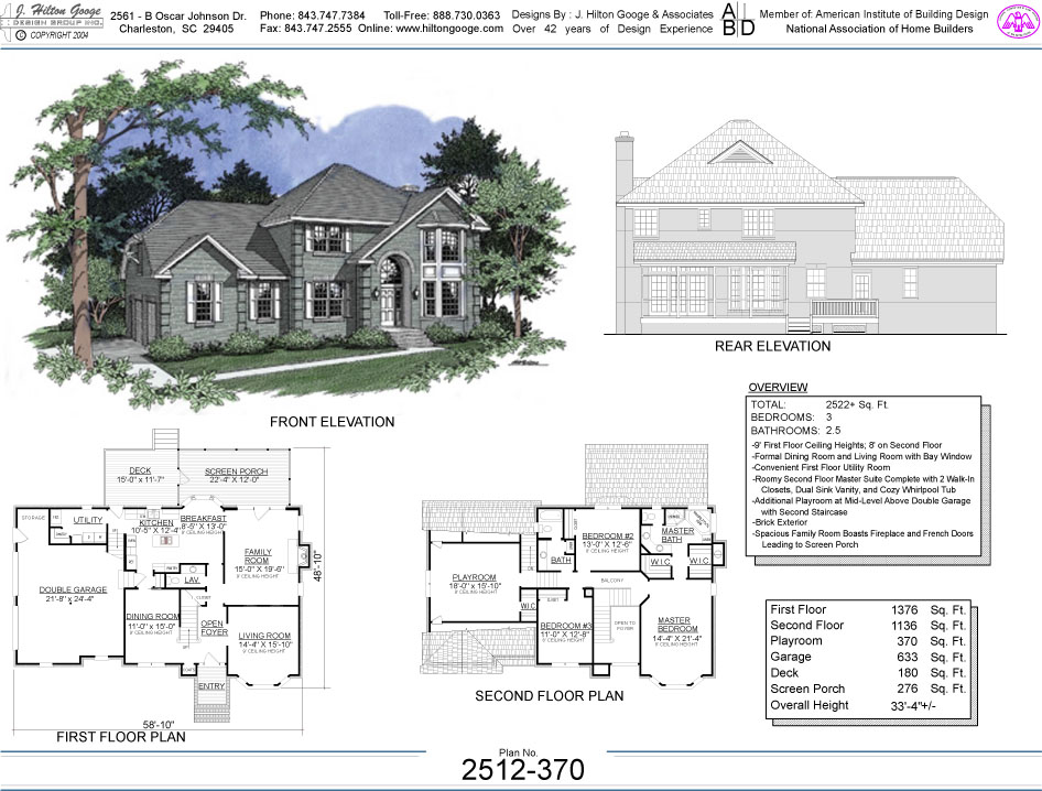 J. Hilton Googe Design Group, Inc. : Stock Plan #2512-370